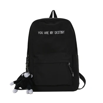 

Backpack For Teenagers Female 2020 To School Fashion Women's Bag Trend Girl Youth Urban Teen Tourist Schoolbag Bookbag College