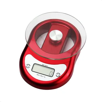 

5kg / 1g Portable Digital Kitchen Scale LED Electronic Scale Post Food Balance Measurement Weight Kitchen Electronic Scale