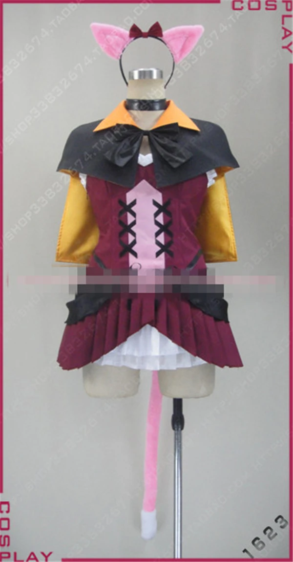 Аниме Косплей Костюм love live 2 танцующие звезды на мне Нико Ядзава Хэллоуин косплей