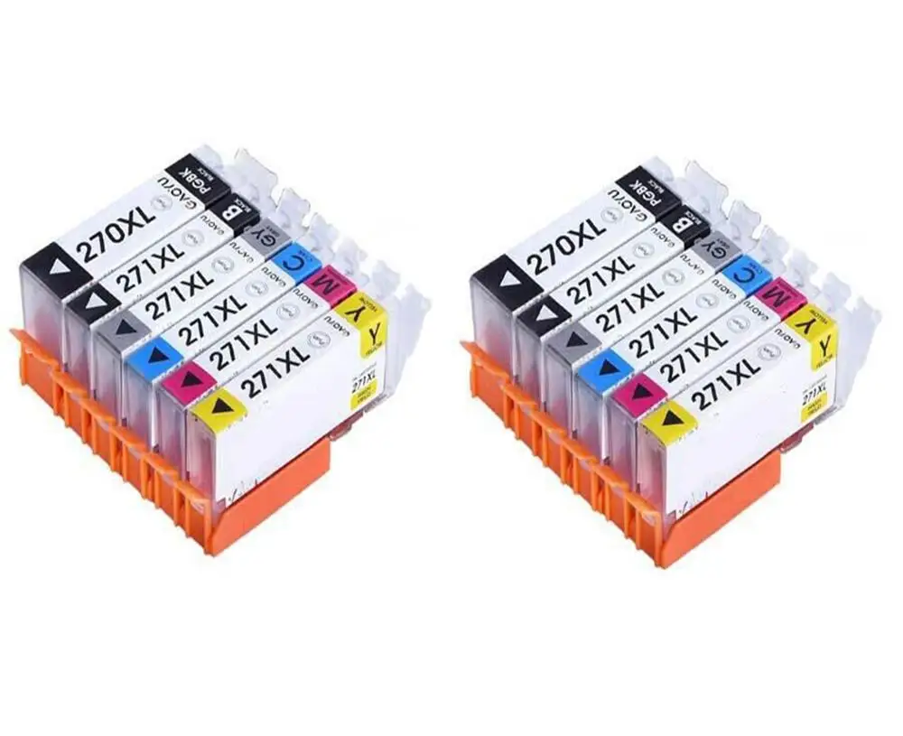 12PK PGI 270/CLI 271 совместим с кляксами для картриджей TS8020 MG7720 TS9020 MG7700