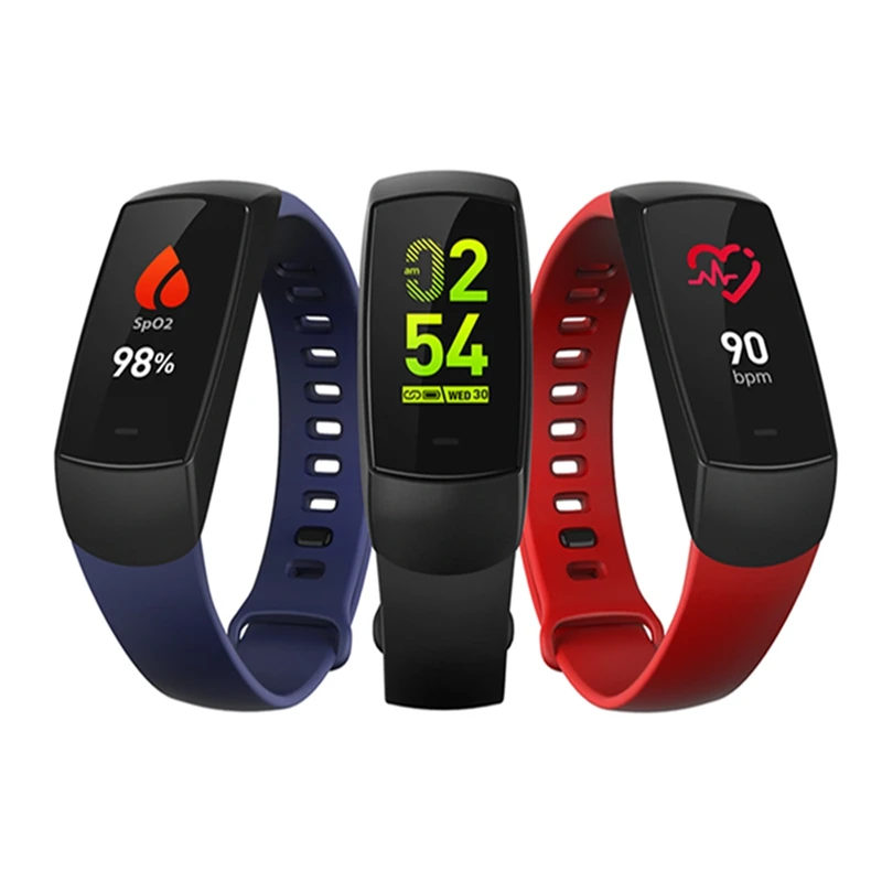 

Bakeey V09S Dynamic HRV Heart Rate Analysis Oximeter SpO2 Sleep Quality Monitor GPS Tracking Message View bluetooth Smart Band