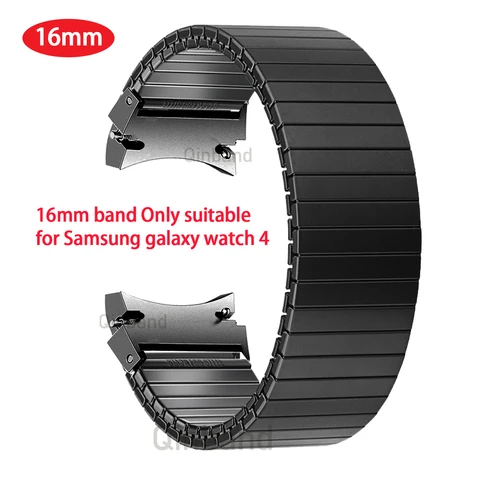 Stainless Steel Strap for Samsung Galaxy Watch 4 44mm 40mmm Bracelet for Samsung Galaxy Watch 4 Classic 42mm 46mm Bands