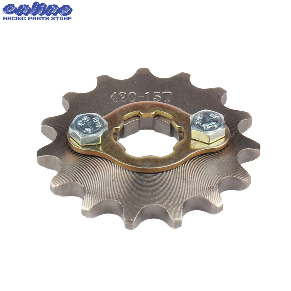 420# 17mm 10 11 12 13 14 15 16 17 18 19 Teeth Front Engine Sprocket For Z50 CRF50 Dirt Pit Bike Monkey ATV Quad Motorcyle Chain