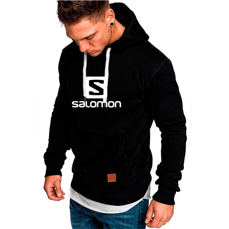 

2019 Solid With Pocket Hoodies Men Sweatshirts Rapper Hip Hop Hooded Pullover Sweatershirt Male Clothes Sudadera Hombre homme