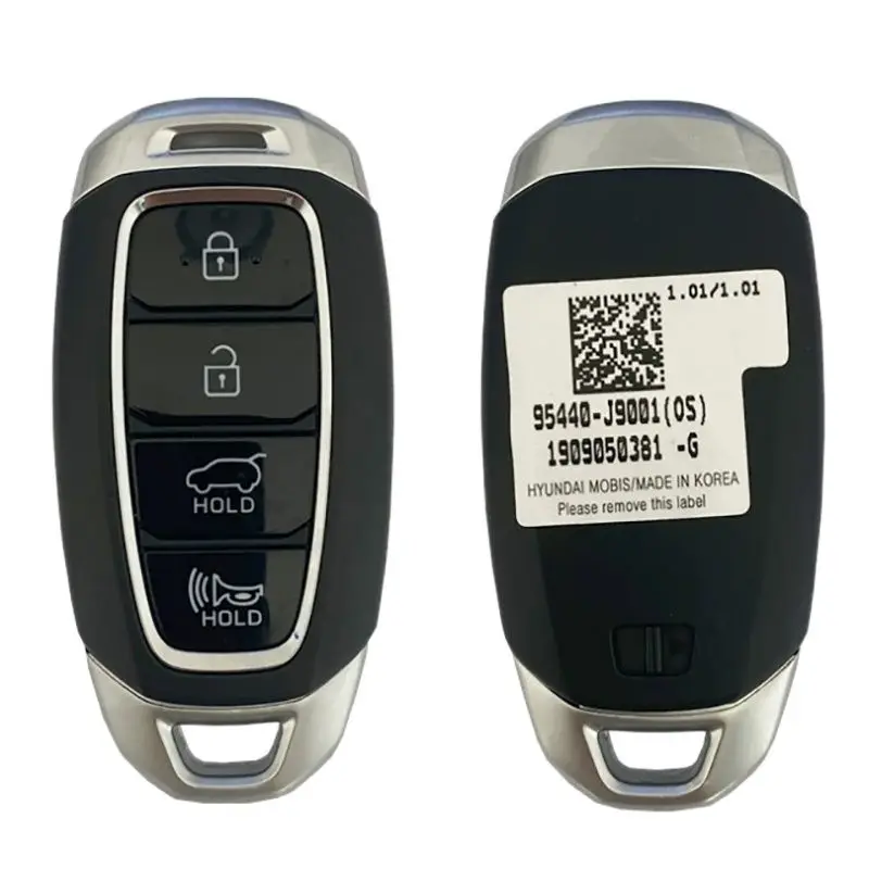 Aftermarket 433MHz 4 Button Replacement Remote Car KeyFor Hyundai Kona