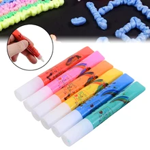 6 шт./партия Волшебные красочные ручки с попкорном DIY Пуффи пузырь попкорн Рисование принадлежности безопасности творчества детская игрушка