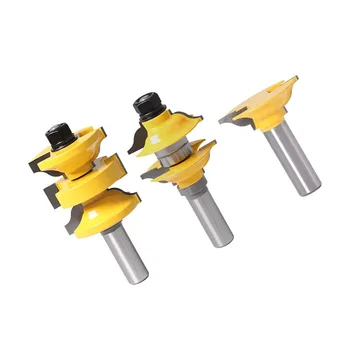 

Window Router Bit Tenon Frame Cutting Trimming 3pcs 1/2\" 12mm shank Tools