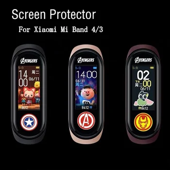 

Protective Film For XiaoMi Band 4 3 NFC Wristband Screen Film Mi Band 4 3 Explosion-proof/scratch prevention screen protector