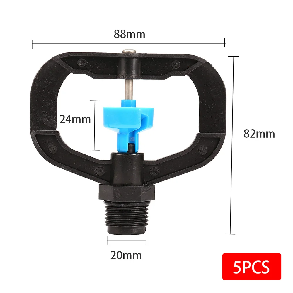 1/" сопло среднего расстояния сельскохозяйственный сад газон озеленение посадки орошения спрей дождливая бабочка вращающееся ударное сопло - Цвет: Rotary nozzle  4