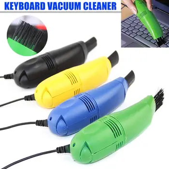 

Mini Computer Keyboard Office Computer Cleaners Keyboard Brush Clean Computer Tools Vacuum Cleaner USB Dust Cleaner Portable
