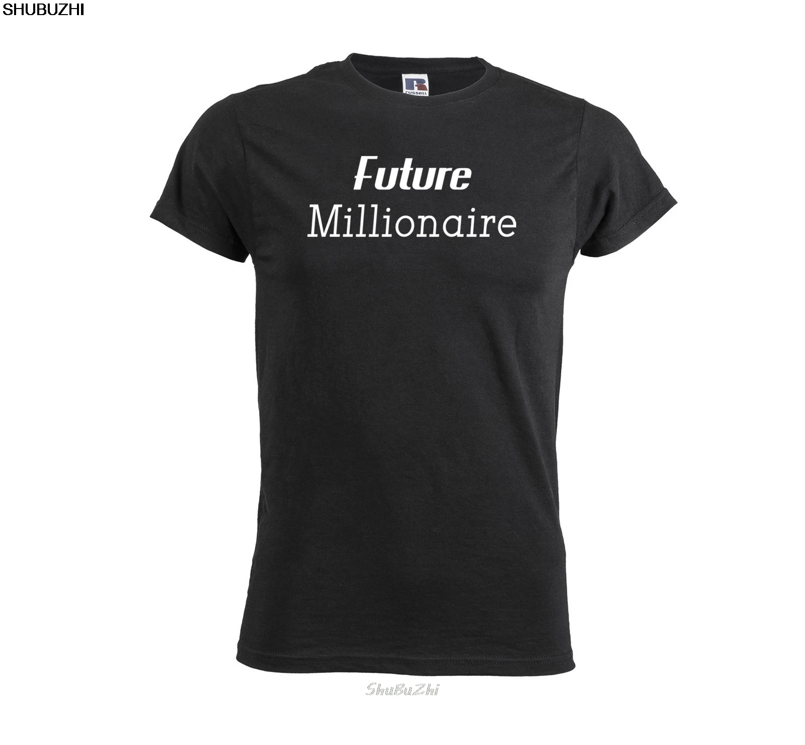 Future Millionaire Мужская футболка смешная веселье цитата Подарок Идея для него летняя с