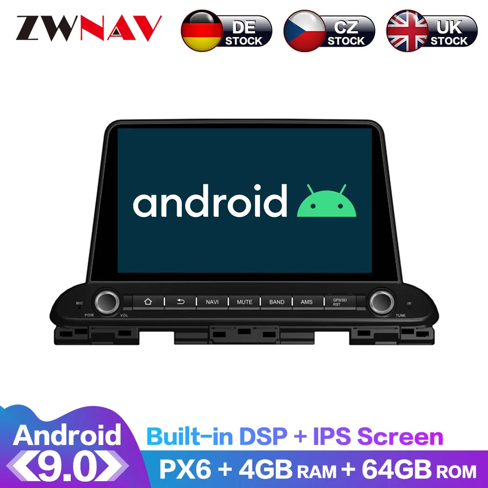 Android 10 IPS экран PX6 DSP для Kia CERATO 4 Forte K3 2018 2019 автомобильный DVD плеер GPS мультимедийный