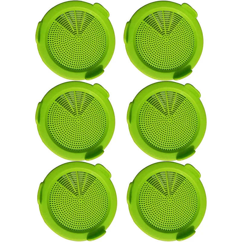Горячий SV-6 пакет Sprouting Jar фильтр крышки-широкий рот Mason Sn Kit крышки-для Gg Bean
