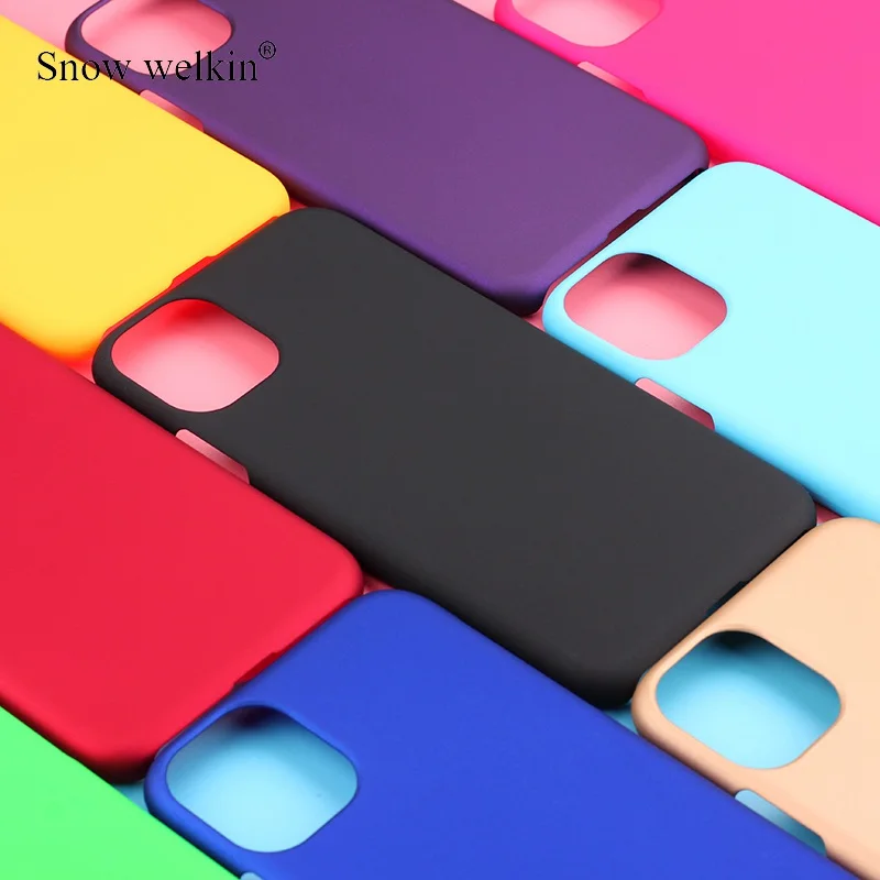 Per Iphone 13 11 Custodia Nuova Custodia In Plastica Dura Opaca Gommata Di Lusso Cover Posteriore Per Apple Iphone 11 12 13 Custodia Per Telefono Mini