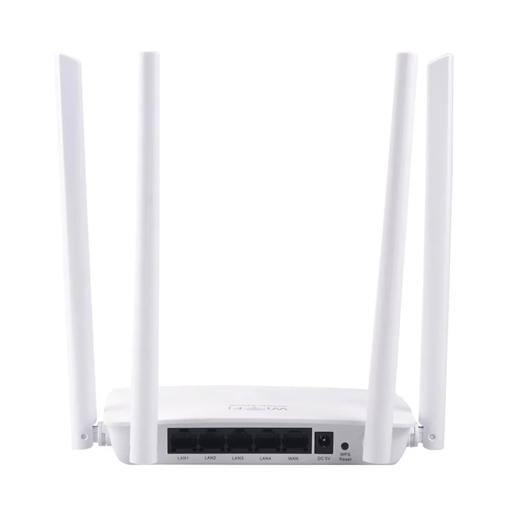 ЕС Plug 300 Мбит/с беспроводной Wi-Fi роутер Смарт высокой мощности 4 антенны широкий охват простая настройка WiFi диапазон усилителя