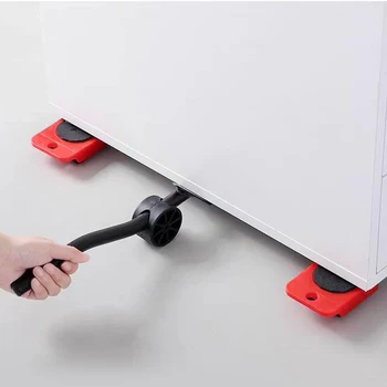 

1pc Moves Furniture Mover Tool Transport Lifter Heavy Stuffs Moving Wheeled Roller Household Remover Hand Tools Dropship
