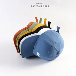 Men's Caps New Fashion Letter Embroidered Baseball Cap for Children 2021 Baseball Cap   Kpop Hat  Caps for Men  Fashion  Dad Hat