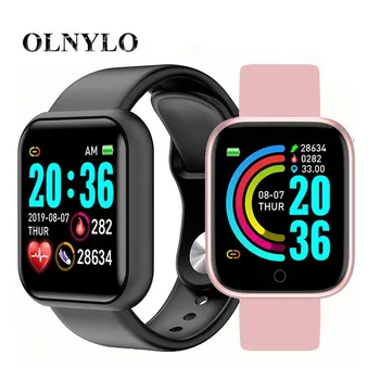 

2020 New Y68 Smart Watch Waterproof Bluetooth Blood Pressure Fitness Tracker Heart Rate Monitor Smartwatch For Apple IOS Android