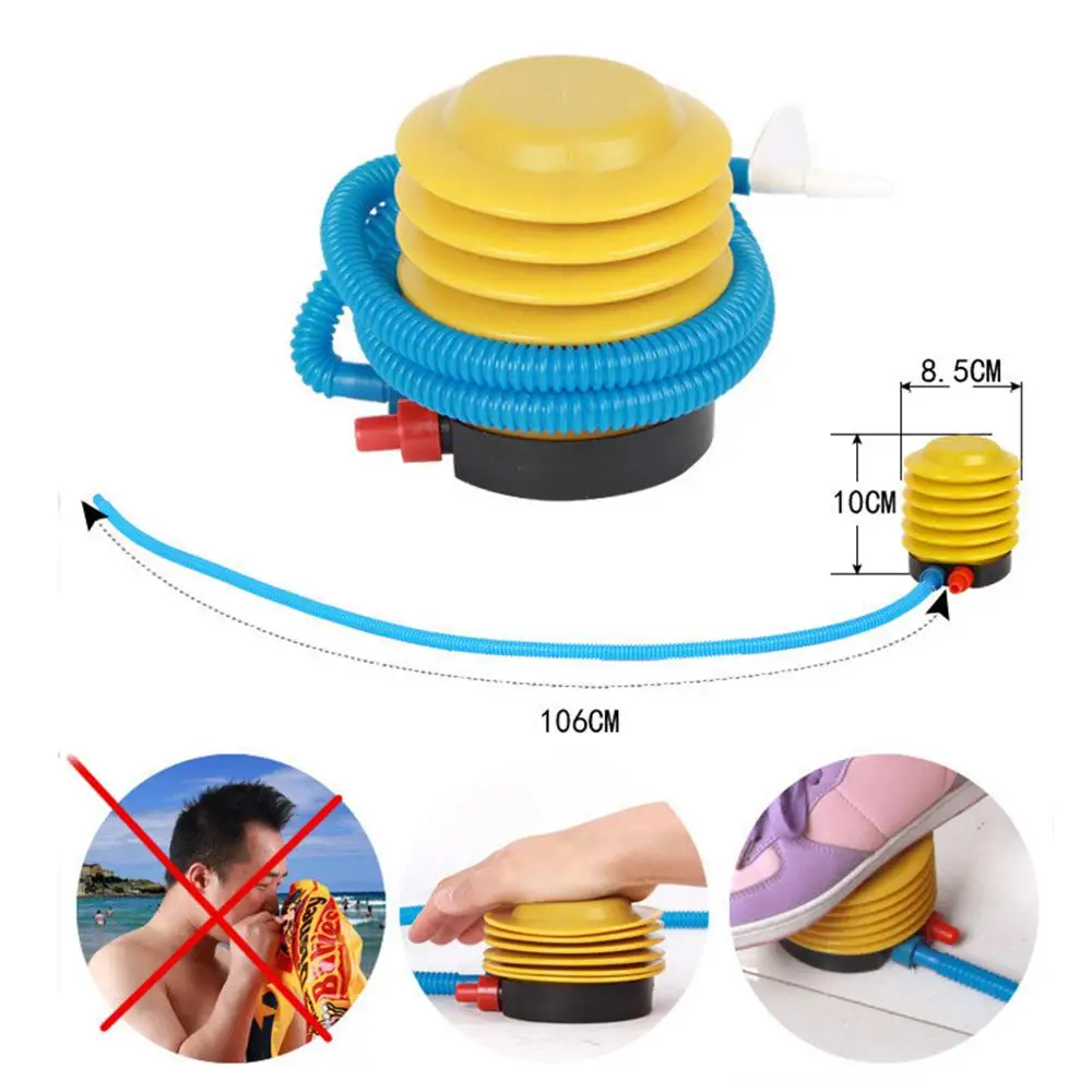 Портативный насос для воздушных шариков ручной/ножной воздушный шар компрессор воздушного насоса газовый насос для воздушных шаров и надувных игрушек воздушный шар аксессуары