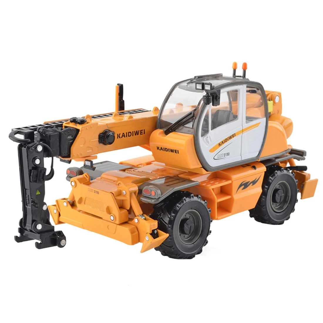 

1:50 21 x 9 x 10.5cm Multifunctional Hanging Wheel Crane Alloy Engineering Vehicle Model Gift For Boys 8+