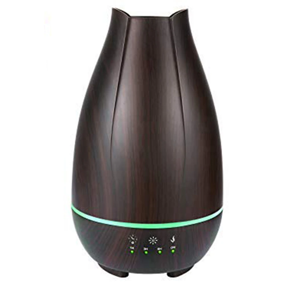 

Aroma Oils Diffuser 500ml Humidifier Ultrasonic Nebulizer Fragrance Humidifier Electric Lamp 7 Colors LED for Room Office Yoga