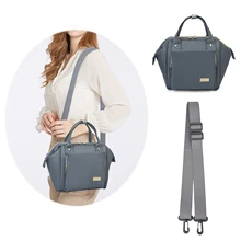 Lequeen – sac de maternité pour maman, sac de rangement pour couches de bébé, sac à bandoulière de voyage de grande capacité, sac à dos à couches multifonction