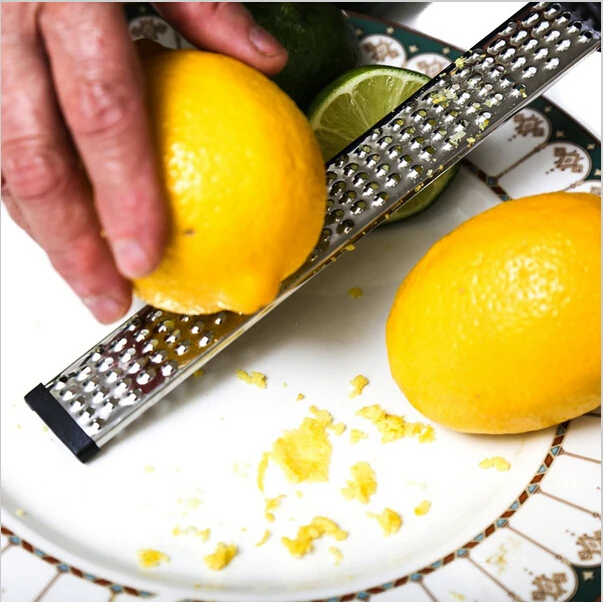 Multifunction Cheese Grater Lemon Zester Fruit Peeler Zester Stainless Steel Fruit Vegetable Tools Kitchen Accessories EJ877888