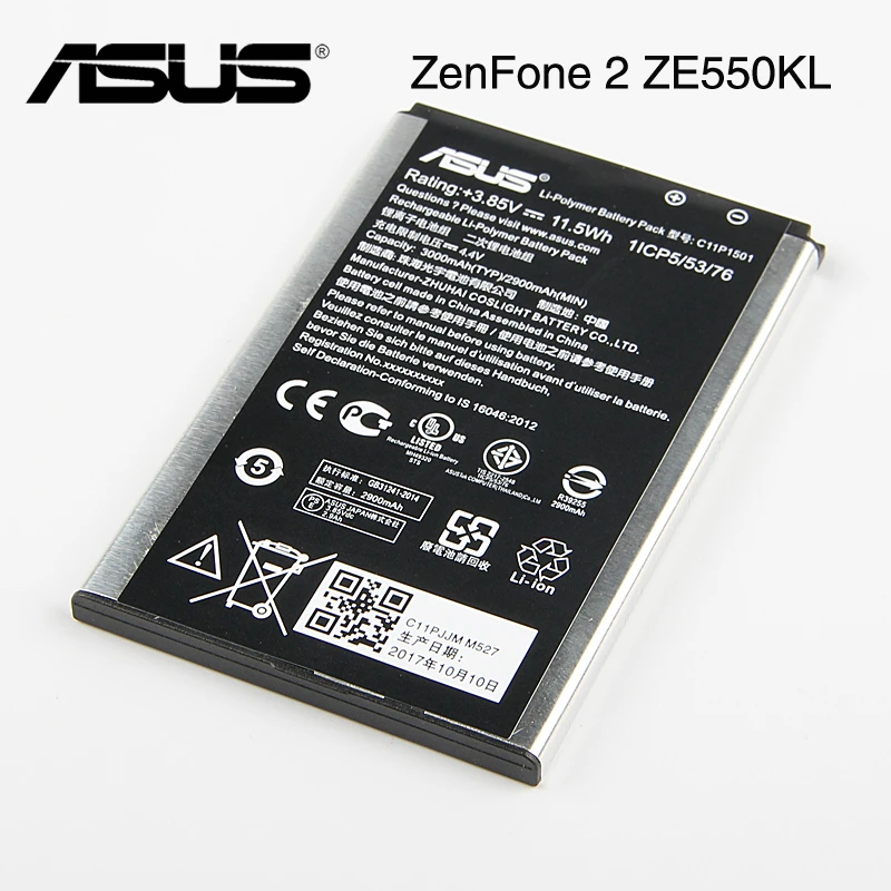Original ASUS ZenFone 2 de la batería del teléfono para ASUS ZenFone2 láser  5,5 "/6"/2 "zenfone selfie Z011D ZD551KL Z00UD ZE550KL ZE601KL Z00LD|Baterías  para teléfonos móviles| - AliExpress