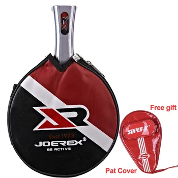 Tennis table racket long handle short handle carbon blade rubber with double face pimples in ping pong rackets with case professional wrb carbon fiber table tennis racket double face pimples in table tennis rubber long or short handle ping ping bat