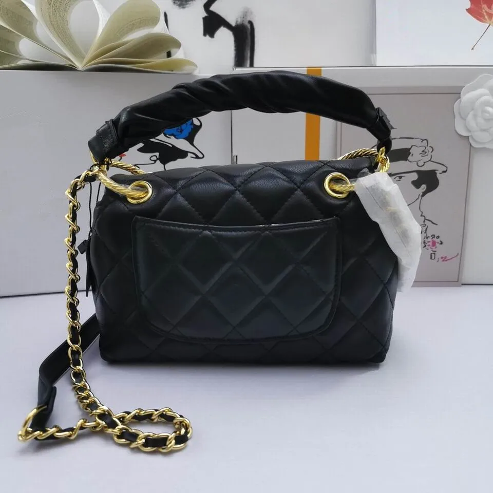 Роскошная брендовая сумка из натуральной кожи для женщин дизайнерская