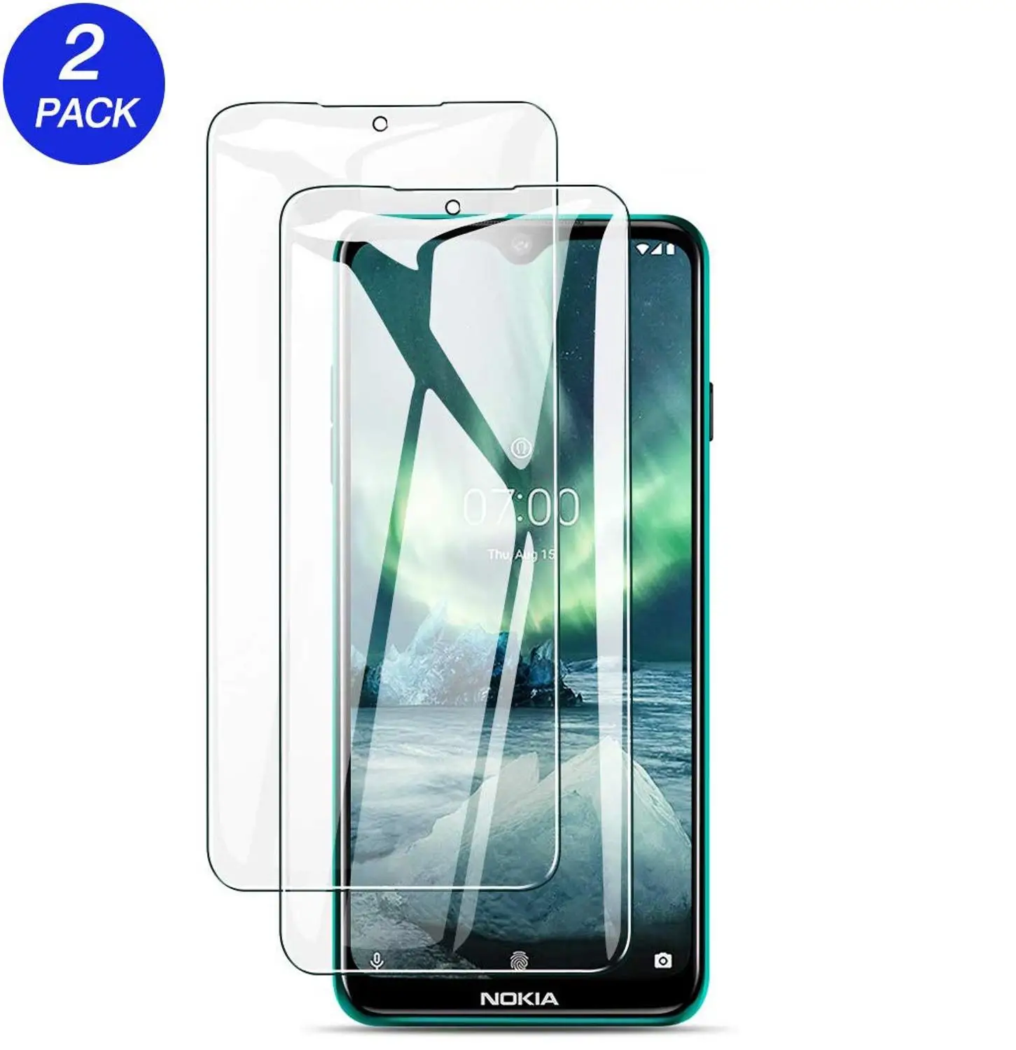 2 шт./партия закаленное стекло для Nokia 7,2 Защитная пленка для экрана для Nokia 7,2 TA-1196 TA-1181 TA-1178 TA-1193 Nokia 6,2