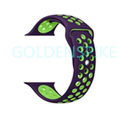 Белый GOLDENSPIKE браслет из нержавеющей стали ремешок для W54 IWO8 IWO9 Apple Watch series 42 мм 38 мм браслет ремешок для 40 мм 44 мм - Цвет: Белый