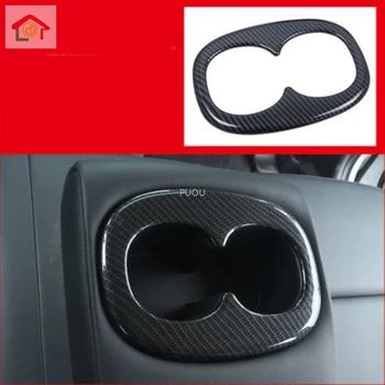 

Car Rear Drink Bottle Water Cup Holder Frame Decoration Cover Trim For Mitsubishi ASX 2016-2020 2021 Car Accessories