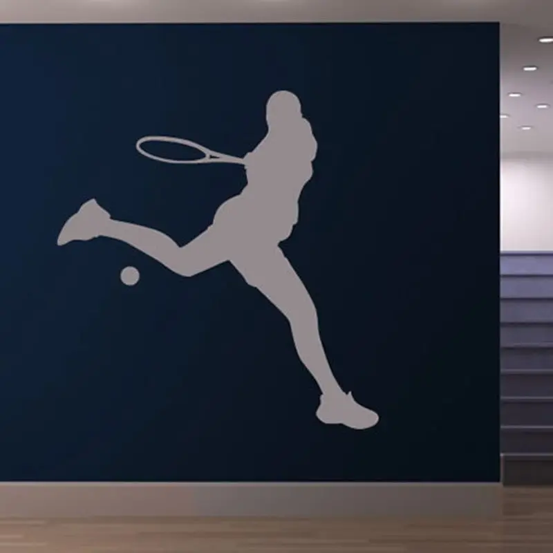 Tennis Sticker Car Window Sports Decal Muurstickers Name Posters Vinyl Wall Decals Parede Decor Mural Tennis Sticker