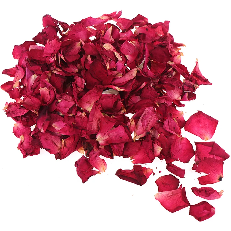 

Romantic Bathing Supply 30/50/100g Natural Dried Rose Petals Bath Dry Flower Petal Spa Whitening Shower Aromatherapy