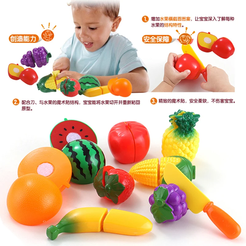 Вырежьте 1-2-3-летние мужские игрушки для детей 1-2-3 лет, мужская и овощерезка, режущий игрушечный домик для маленькой девочки