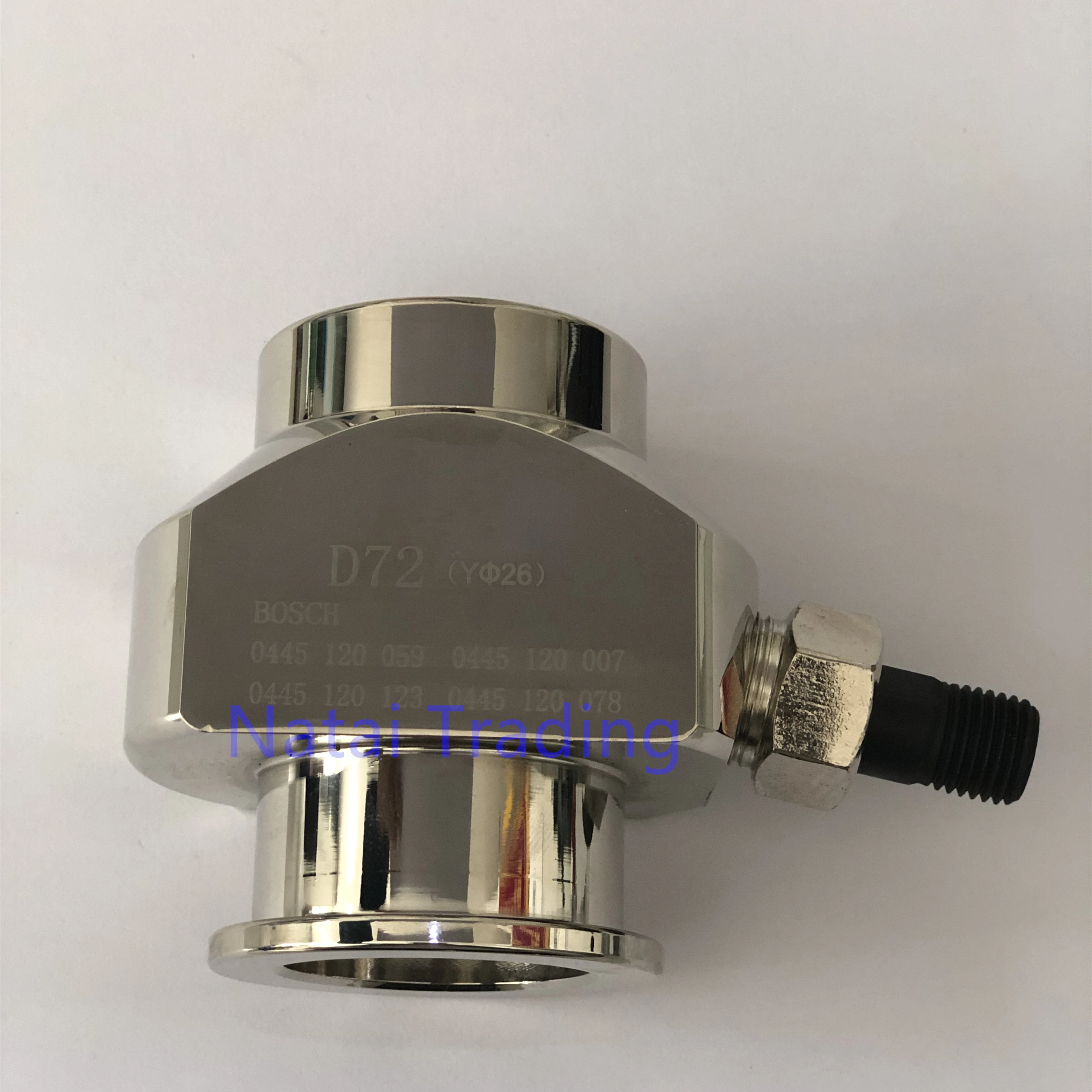 for Bosch 0445120059 007 123 common rail fuel injector adapter D72 26mm clamp diesel injector repair tool double sealing