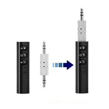 

Bluetooth Handsfree Kit Car Auto 3.5mm Jack Aux Bluetooth Wireless Music MP3 Audio Adapter Earphone Receiver dropshipping 2020
