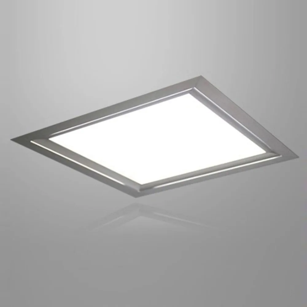 Ультратонкий Светодиодный потолочный светильник, квадратный кухонный светильник AC220V, интегрированный панельный светильник, современный светодиодный светильник, Офисная потолочная лампа