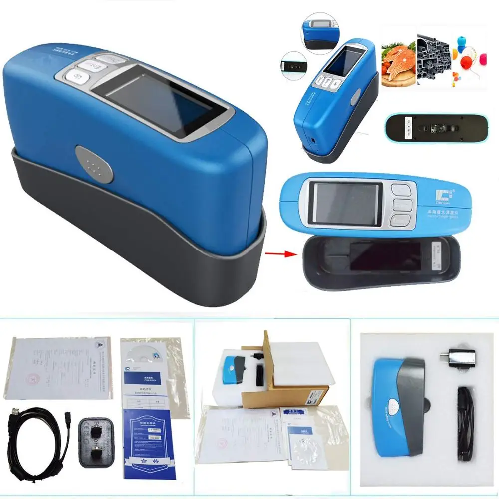 CS-300 Single Angle Digital Glossmeter 60 Degree Gloss Gloss Tester Meter With 0--1000GU Measuring Range