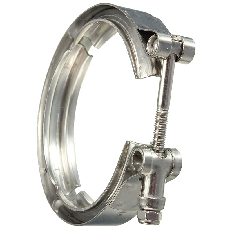 

Stainless Steel Clamp For turbines Exhaust Pipe Universal Durable High Quality Accessory Replacement