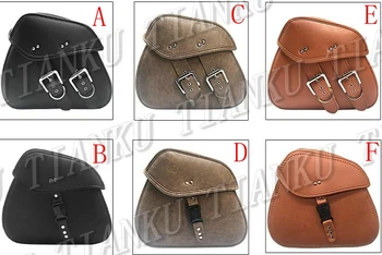

Universal PU Leather Side Bag Saddle Bags For Vulcan Classic VN 400 VN500 VN800 VN 900 1200 1500 1600 2000 Chopper Cruisers