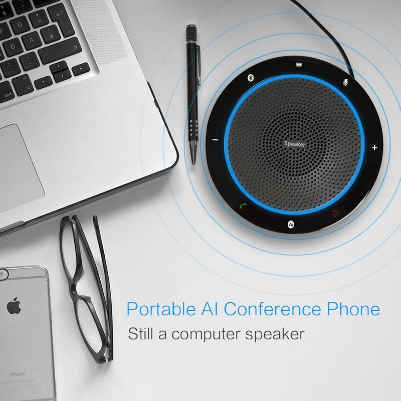 Omni-Directional Microphone Press Smart Bluetooth