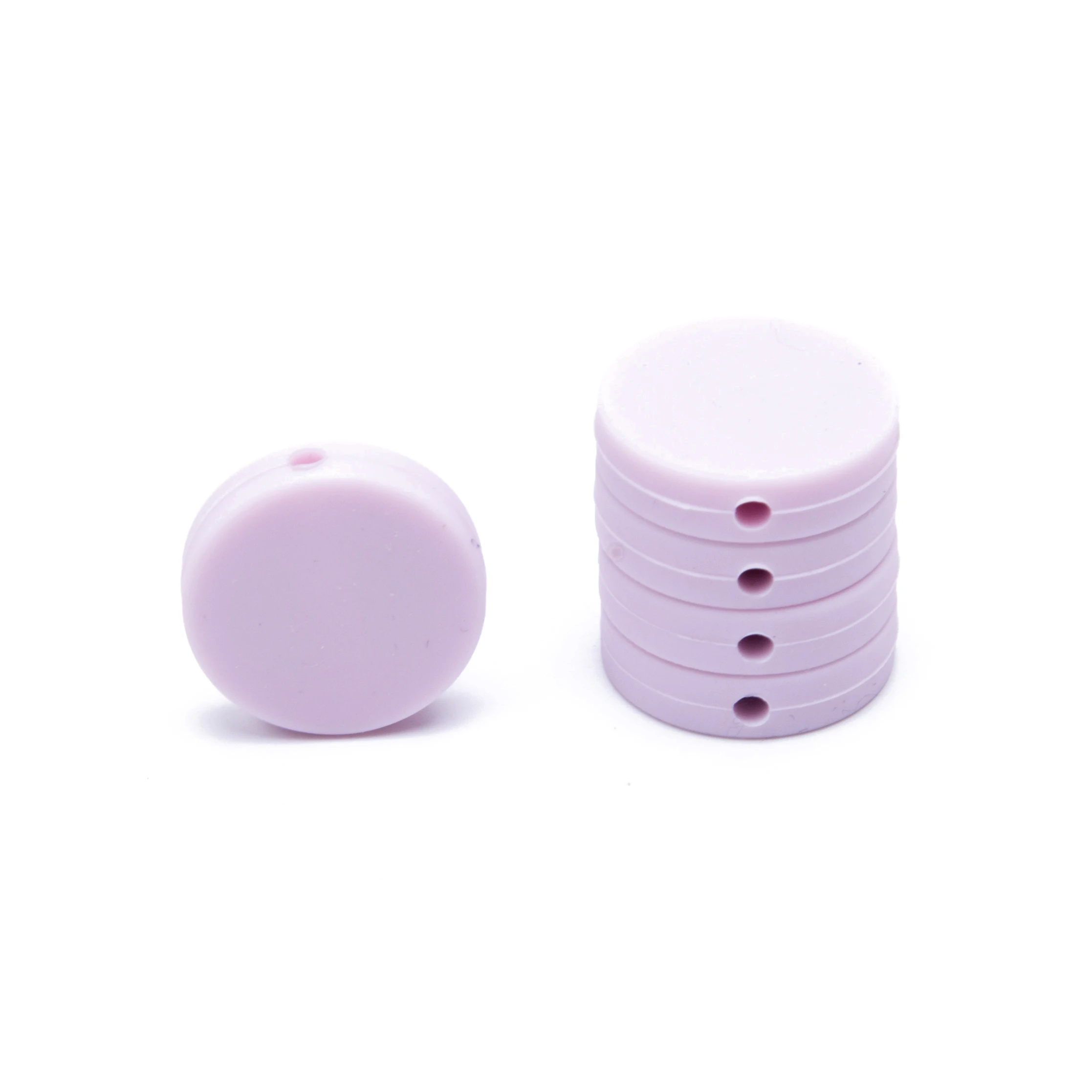 candy purple 10 шт. 20 мм Силиконовые Бусины круглые пищевые, Прорезывание Зубов Бусины DIY цепочка для прорезывания зубов браслет соска цепочка зубной прорезыватель для малышей - Color: candy purple