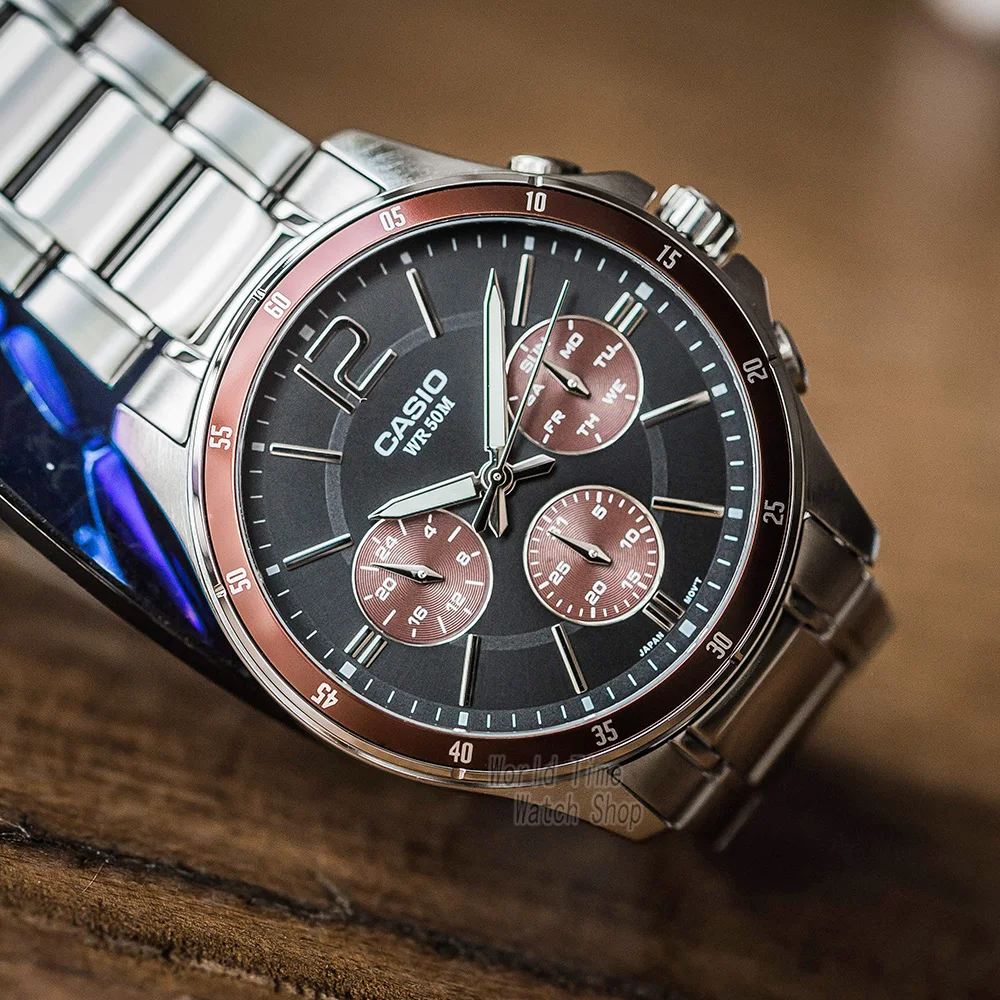 Casio часы наручные мужчины лучший бренд роскошные кварцевые водонепроницаемые
