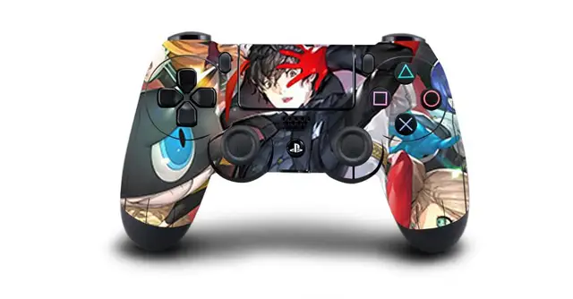 persona 5 ps4 controller skin