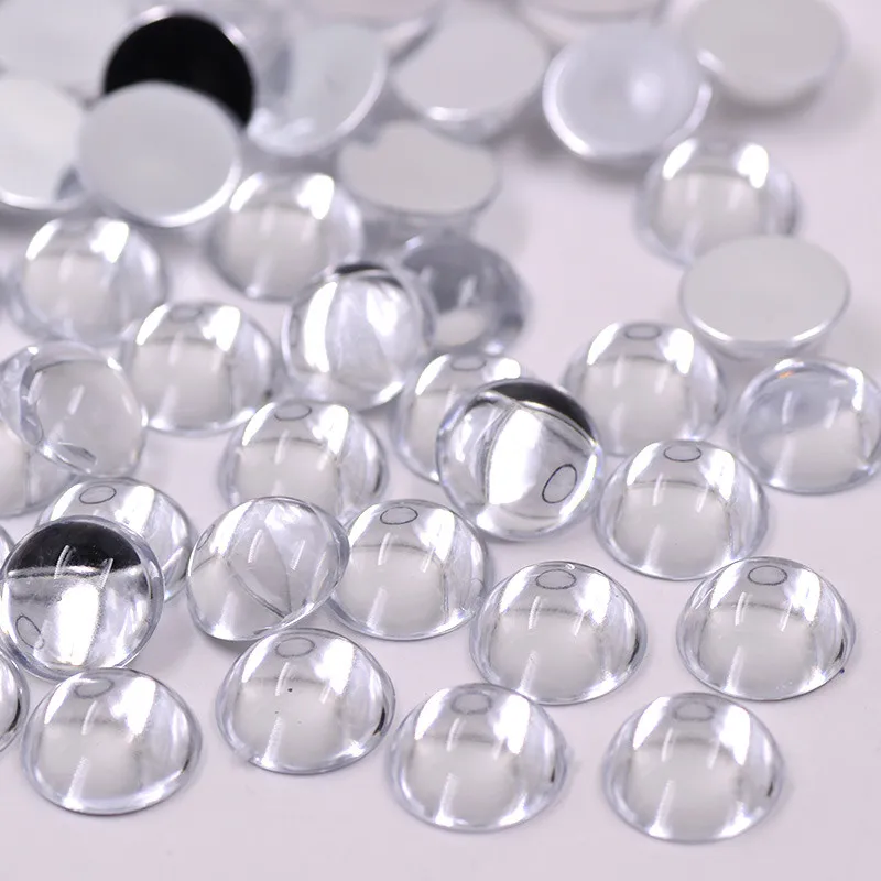 JUNAO-15mm-Black-Red-Crystal-Rhinestones-Acrylic-Cabochon-Half-Beads-Glue-On-Stones-and-Crystals-Non