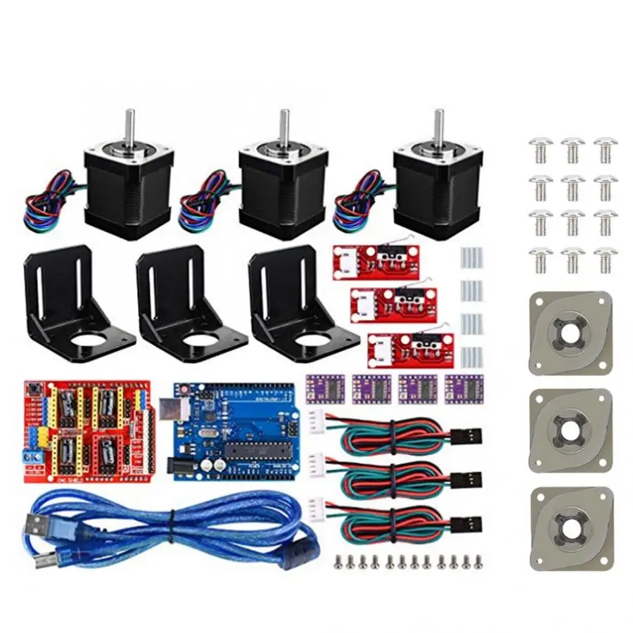 3d принтер CNC Комплект для Arduino+ 3 амортизаторов 3d принтер аксессуары амортизаторы