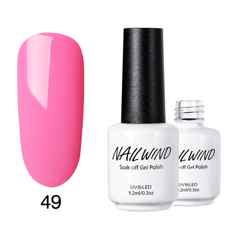 NAILWILD серия лак для ногтей 9 мл фиолетовый красный черный серый Фиолетовый УФ-лак для ногтей Клей маникюрный лак Декоративный Лак для ногтей инструмент - Цвет: 49