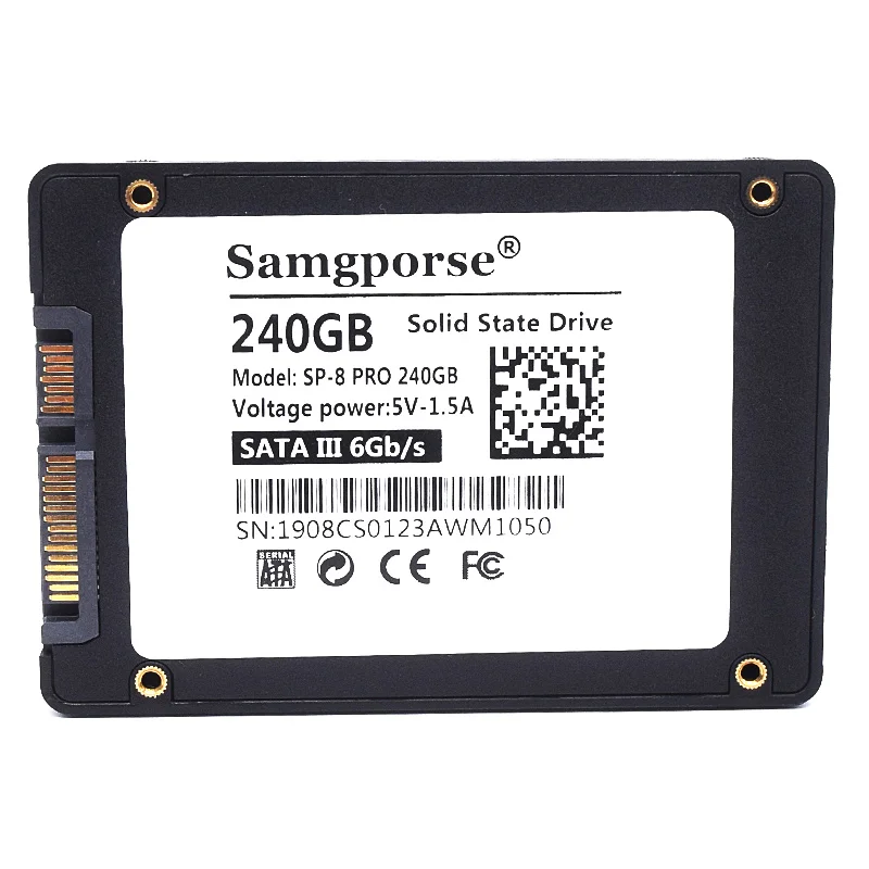 HY Samgporse ssd Внутренний твердотельный накопитель 480 ГБ 240 ГБ ssd внутренний ноутбук 2,5 ''Sata3 TLC жесткий диск